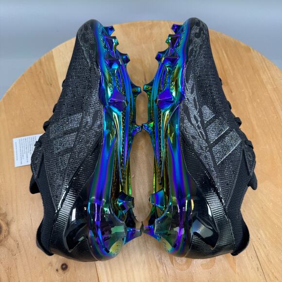 Mens 6 / Womens 7 - Adidas Adizero Electric Speed Juice Black Football Cleats - Picture 6 of 9